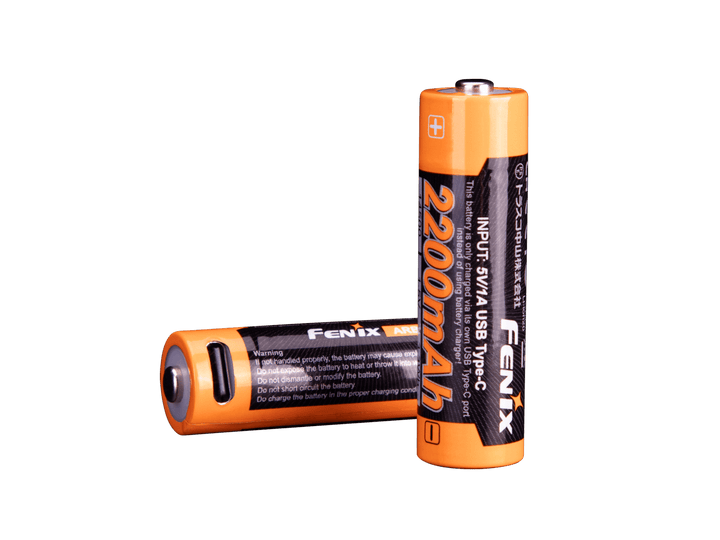 Fenix USB Rechargeable Li-ion AA Size Battery - Fenix Store
