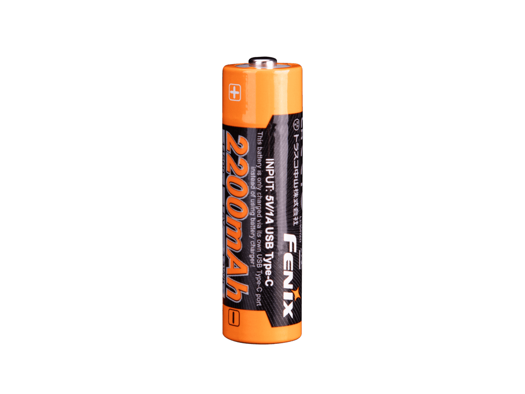 Fenix USB Rechargeable Li-ion AA Size Battery - Fenix Store