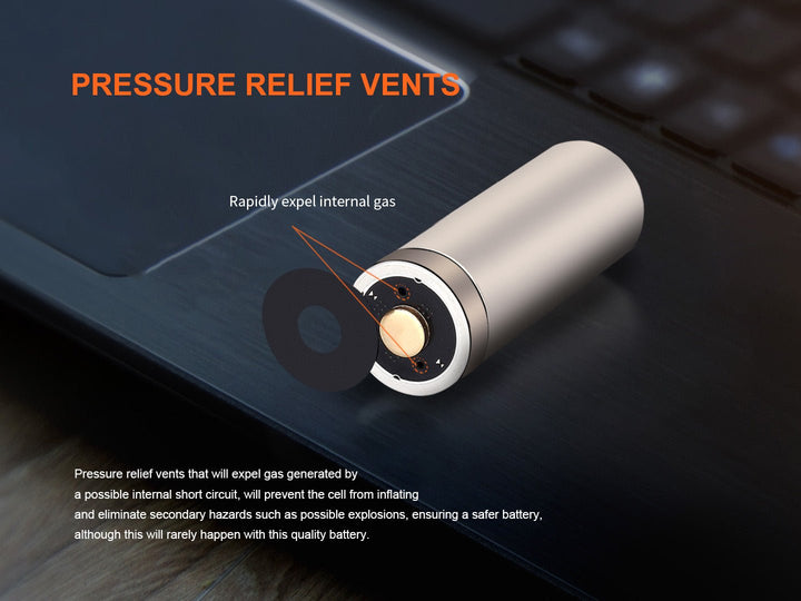 Fenix ARB-L18-1100 Rechargeable 18350 Battery - Fenix Store