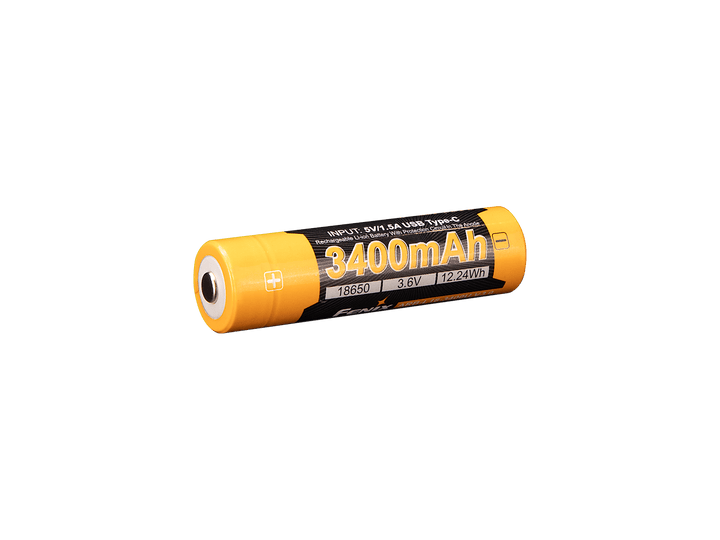 Fenix ARB-L18-3400U V3 USB-C Rechargeable 18650 Battery - Fenix Store