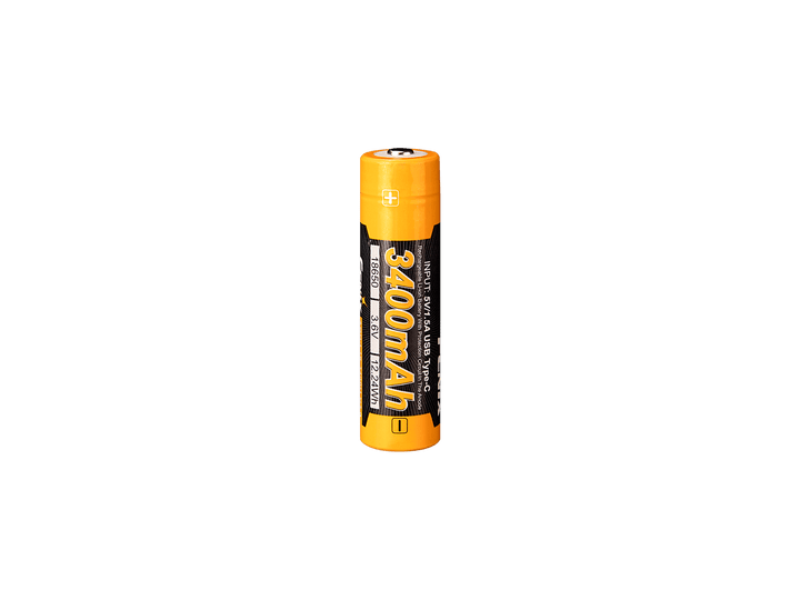 Fenix ARB-L18-3400U V3 USB-C Rechargeable 18650 Battery - Fenix Store