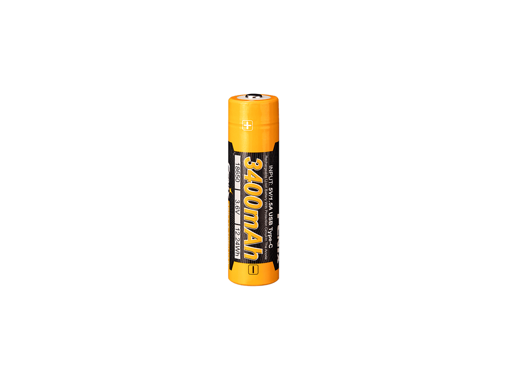 Fenix ARB-L18-3400U V3 USB-C Rechargeable 18650 Battery – Fenix Store