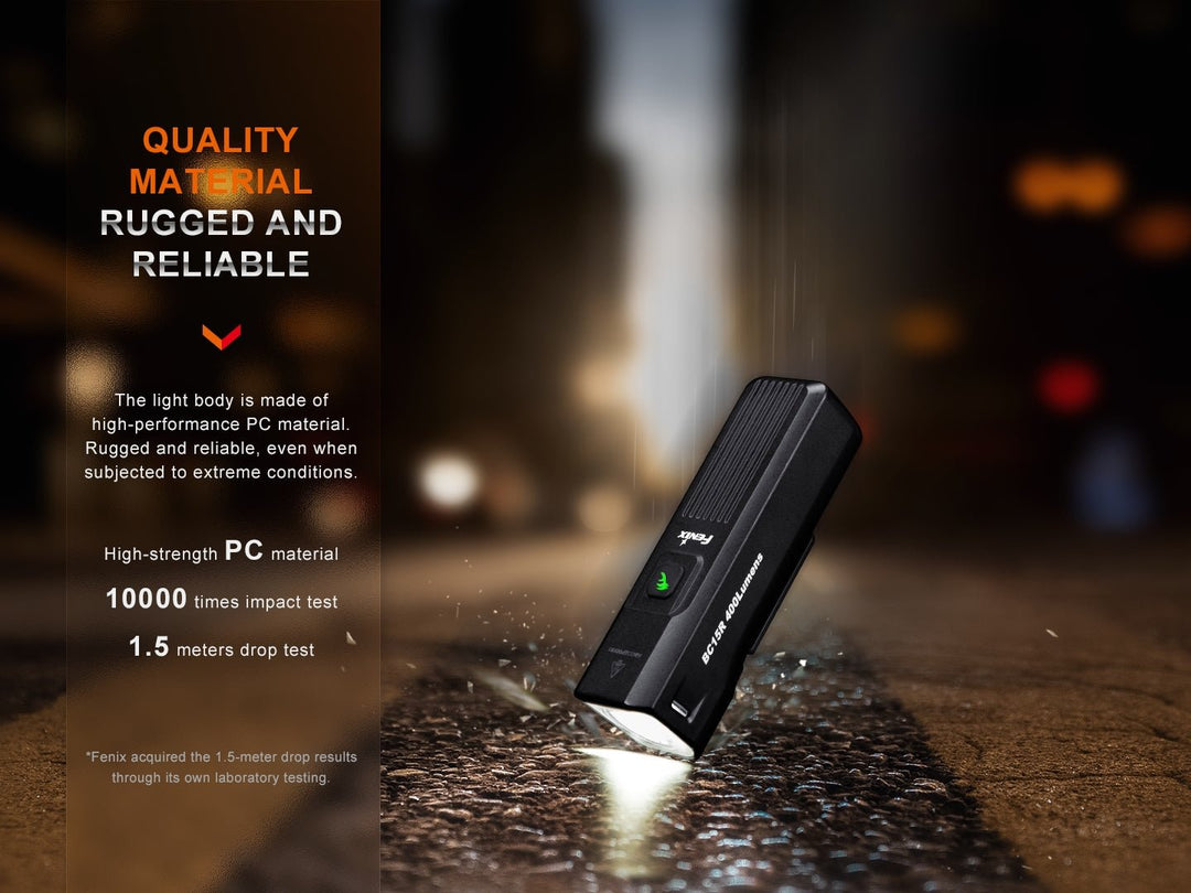 Fenix BC15R Lightweight Rechargeable Bicycle Light - Fenix Store