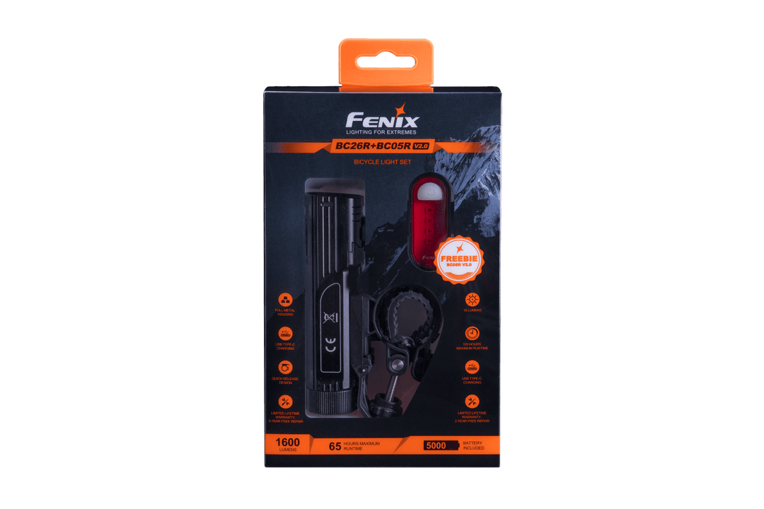 Fenix BC26R Bike Light + FREE BC05R V2 - Fenix Store