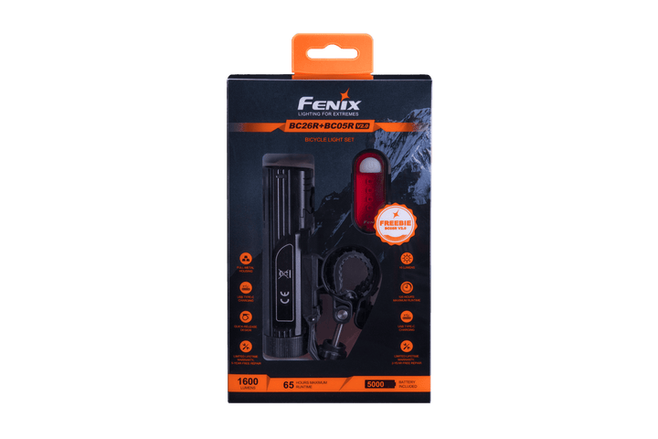 Fenix BC26R Bike Light + FREE BC05R V2 - Fenix Store