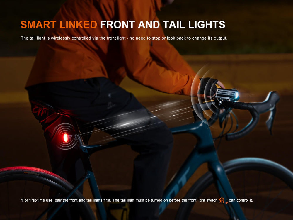 Fenix BC28R Smart Head & Tail Bike Light Combo - Fenix Store