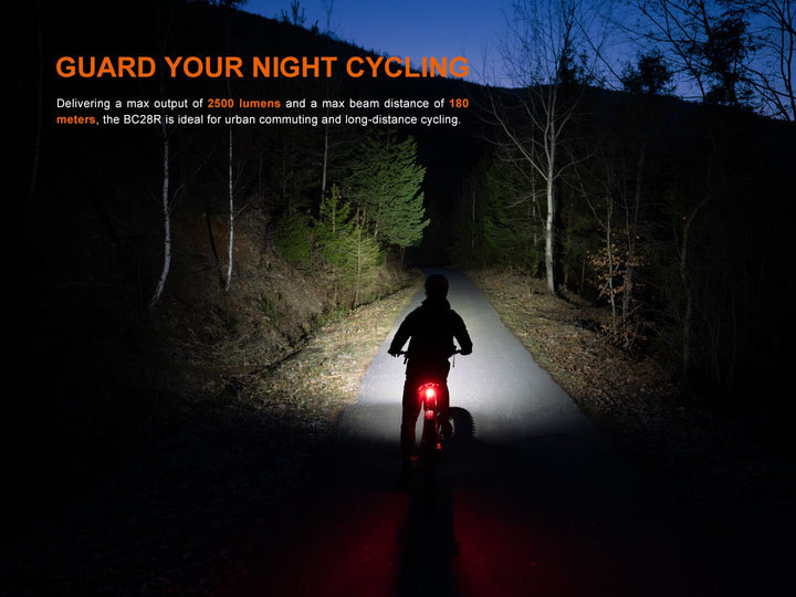 Fenix BC28R Smart Head & Tail Bike Light Combo - Fenix Store