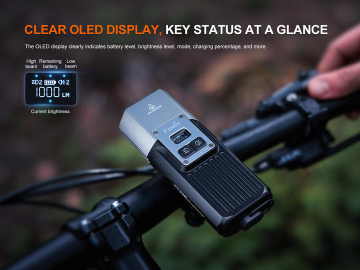 Fenix BC45R Dual-Distance Mountain Bike Light with Remote Switch - Fenix Store
