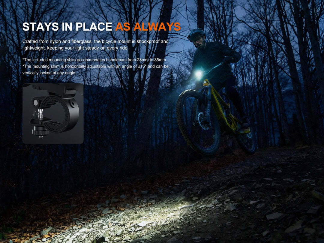 Fenix BC45R Dual-Distance Mountain Bike Light with Remote Switch - Fenix Store