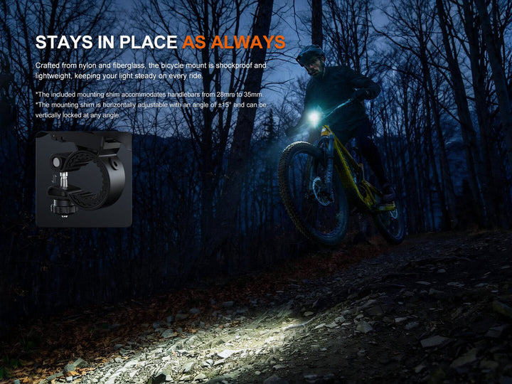 Fenix BC45R Dual-Distance Mountain Bike Light with Remote Switch - Fenix Store