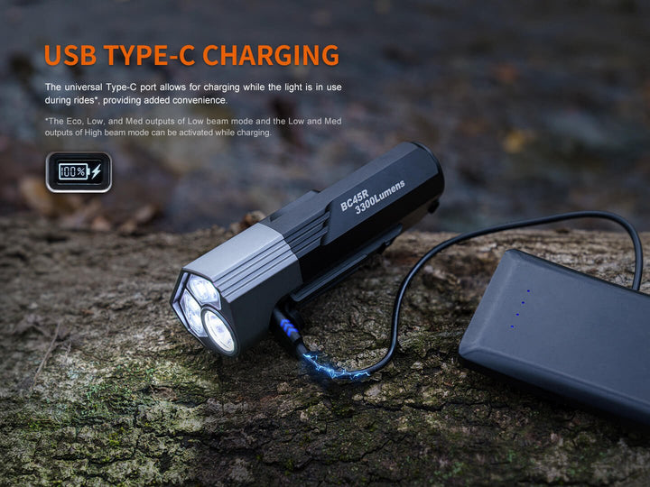 Fenix BC45R Dual-Distance Mountain Bike Light with Remote Switch - Fenix Store