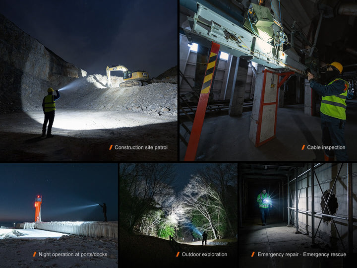 Fenix C7 V2 High-Output Work Flashlight - 3300 Lumens - Fenix Store