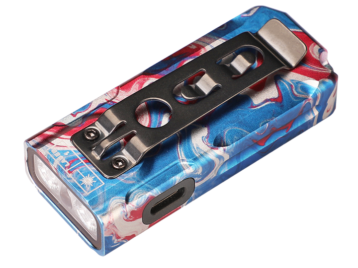Fenix E06R Keychain Light with White, UV, and Red Laser Lights - Fenix Store