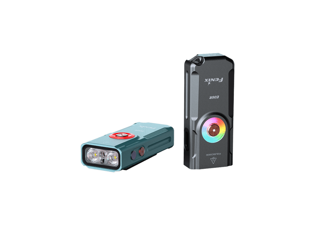 Fenix E06R Keychain Light with White, UV, and Red Laser Lights - Fenix Store