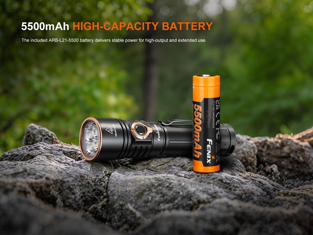 Fenix E40R Rechargeable EDC Flashlight - 5100 Lumens - Fenix Store
