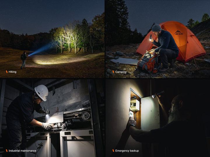 Fenix E40R Rechargeable EDC Flashlight - 5100 Lumens - Fenix Store
