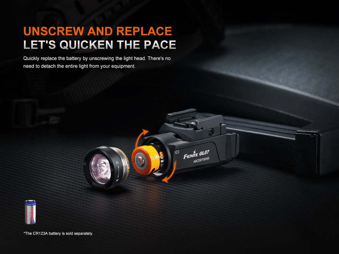 Fenix GL07 Quick Release Weapon Light – Fenix Store
