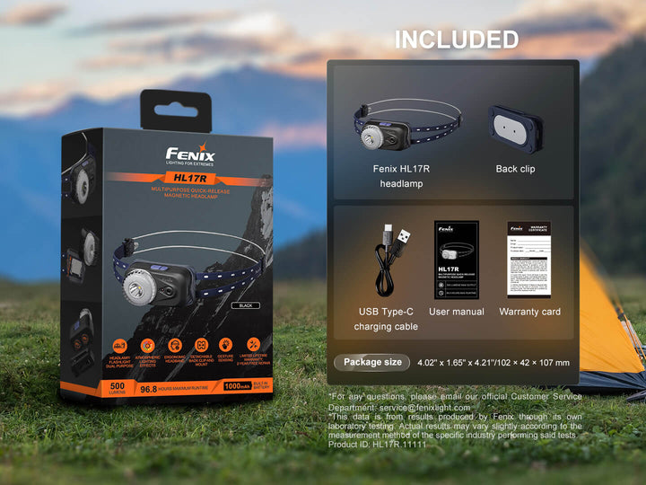 Fenix HL17R Multicolor 2-in-1 Headlamp - Fenix Store