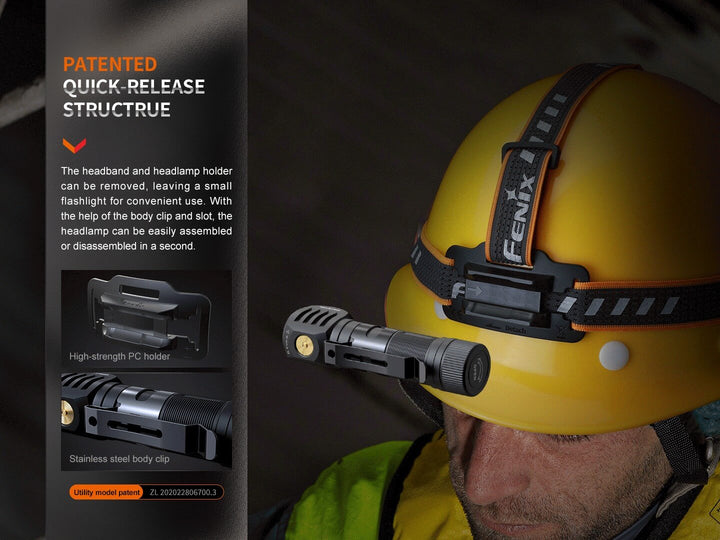 Fenix HM61R V2 Rechargeable LED Headlamp - Discontinued - Fenix Store