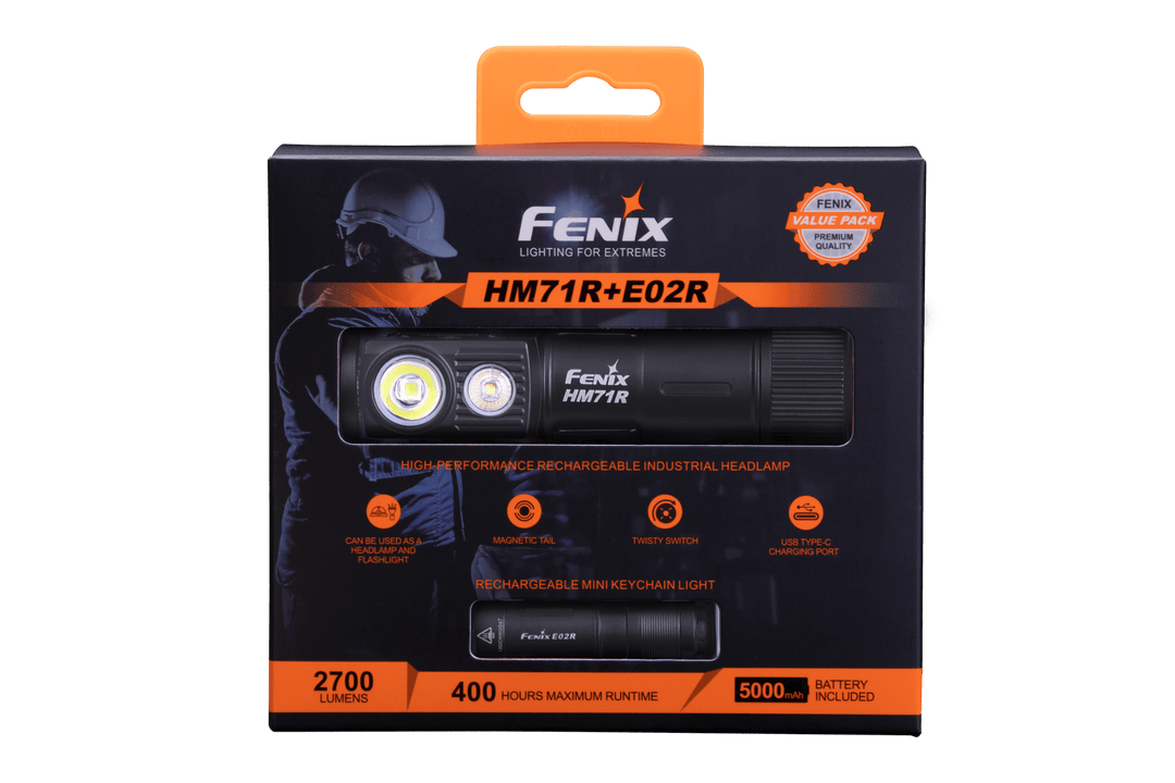 Fenix HM71R Rechargeable Industrial LED Headlamp - Fenix Store