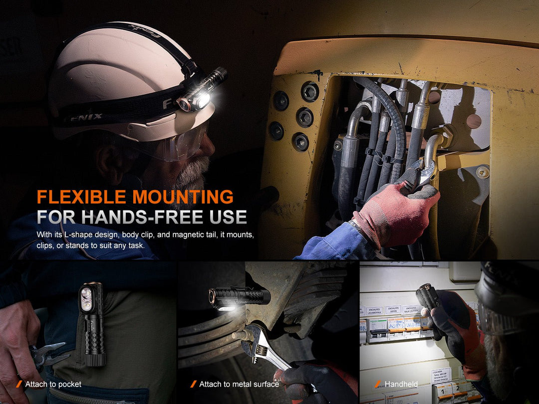 Fenix HM71R V2.0 Rechargeable Headlamp - 3500 Lumens - Fenix Store