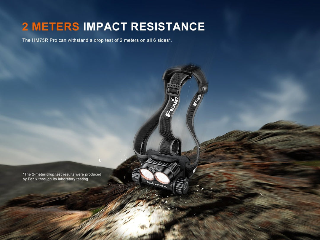 Fenix HM75R Pro Rechargeable Headlamp - 3500 Lumens - Fenix Store