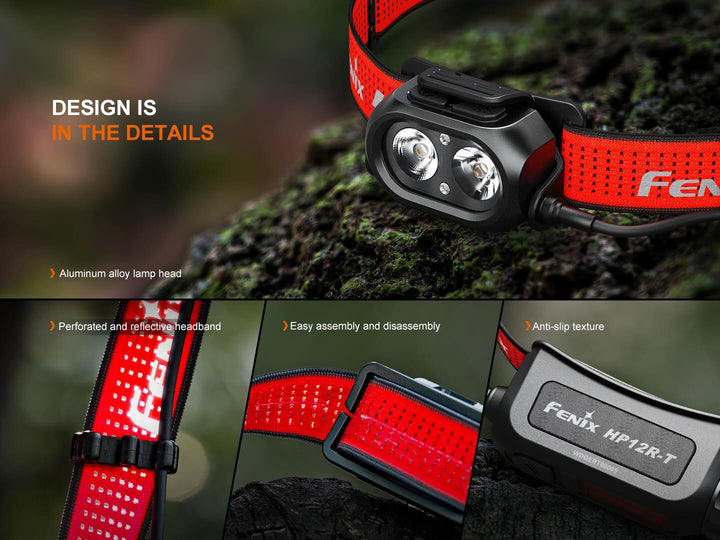 Fenix HP12R-T Balanced Trail Headlamp - Fenix Store