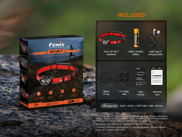 Fenix HP12R-T Balanced Trail Headlamp - Fenix Store