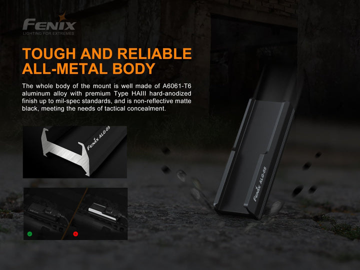 Fenix AER-02 V2.0 + ALG-05 Tactical Kit - Fenix Store