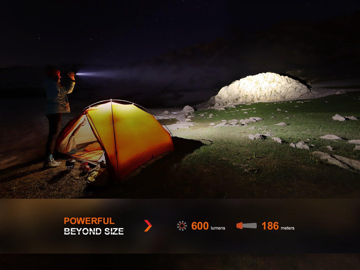 Fenix LD12R Dual Light Flashlight - 600 Lumens – Fenix Store