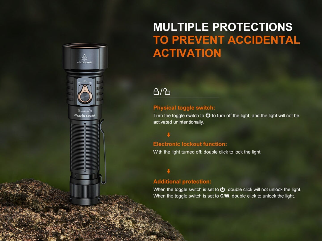 Fenix LD36R Multicolor Flashlight - Fenix Store