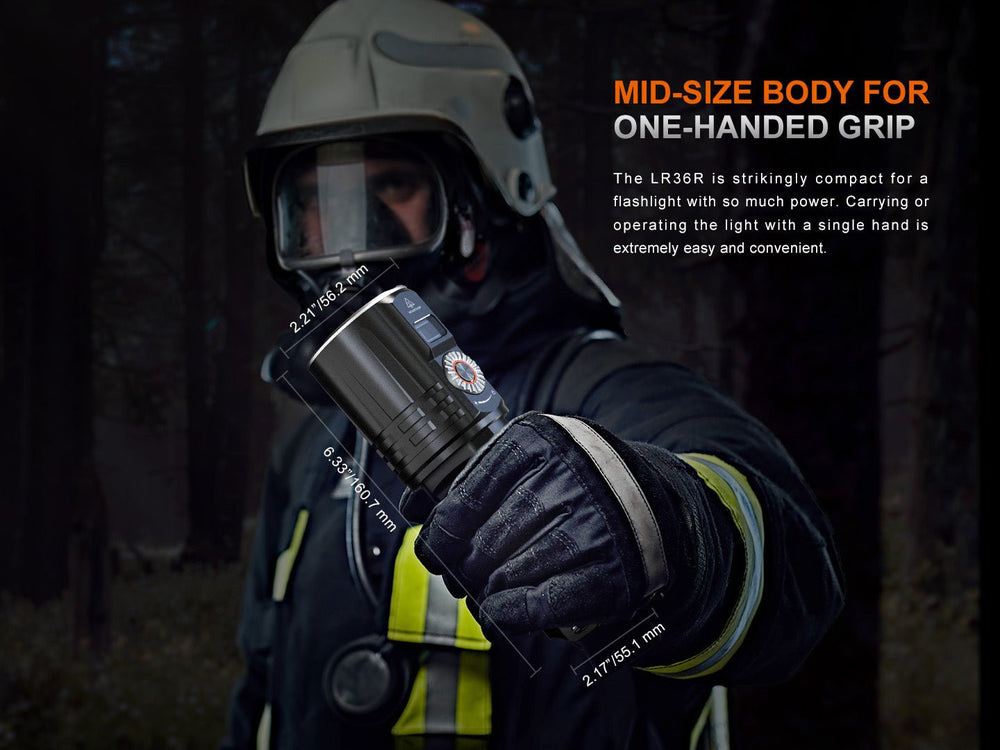 Fenix LR36R White Laser Searching Flashlight - Fenix Store