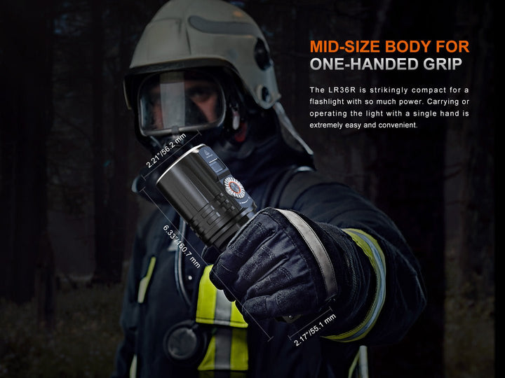 Fenix LR36R White Laser Searching Flashlight - Fenix Store