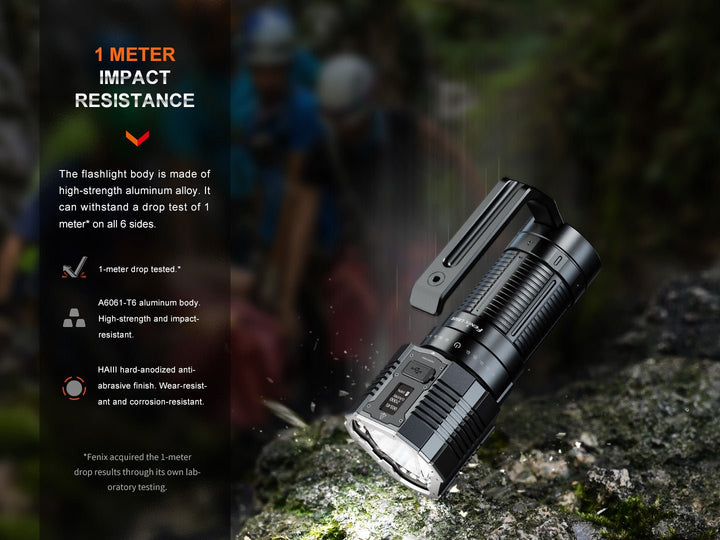 Fenix LR60R Rotary Switch Rechargeable Searchlight - 21000 Lumens - Fenix Store