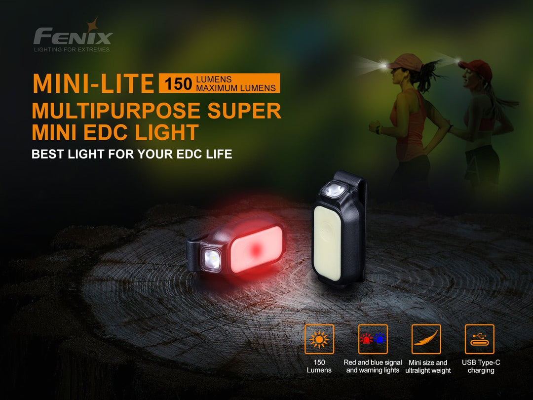 Fenix Mini-Lite Multipurpose Mini EDC flashlight - 150 Lumens - Fenix Store
