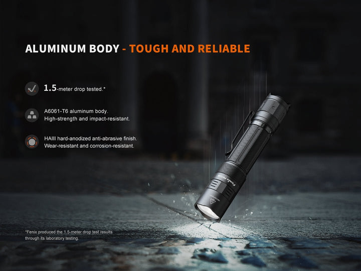 Fenix PD32R Rechargeable Silent Switch LED Flashlight - Fenix Store