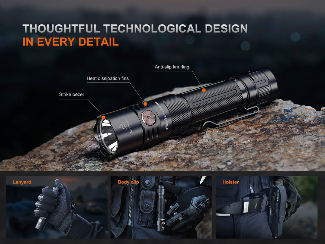 Fenix PD35R ACE Multi-mode Tactical Flashlight + FREE CL01 Mini Lantern - Fenix Store