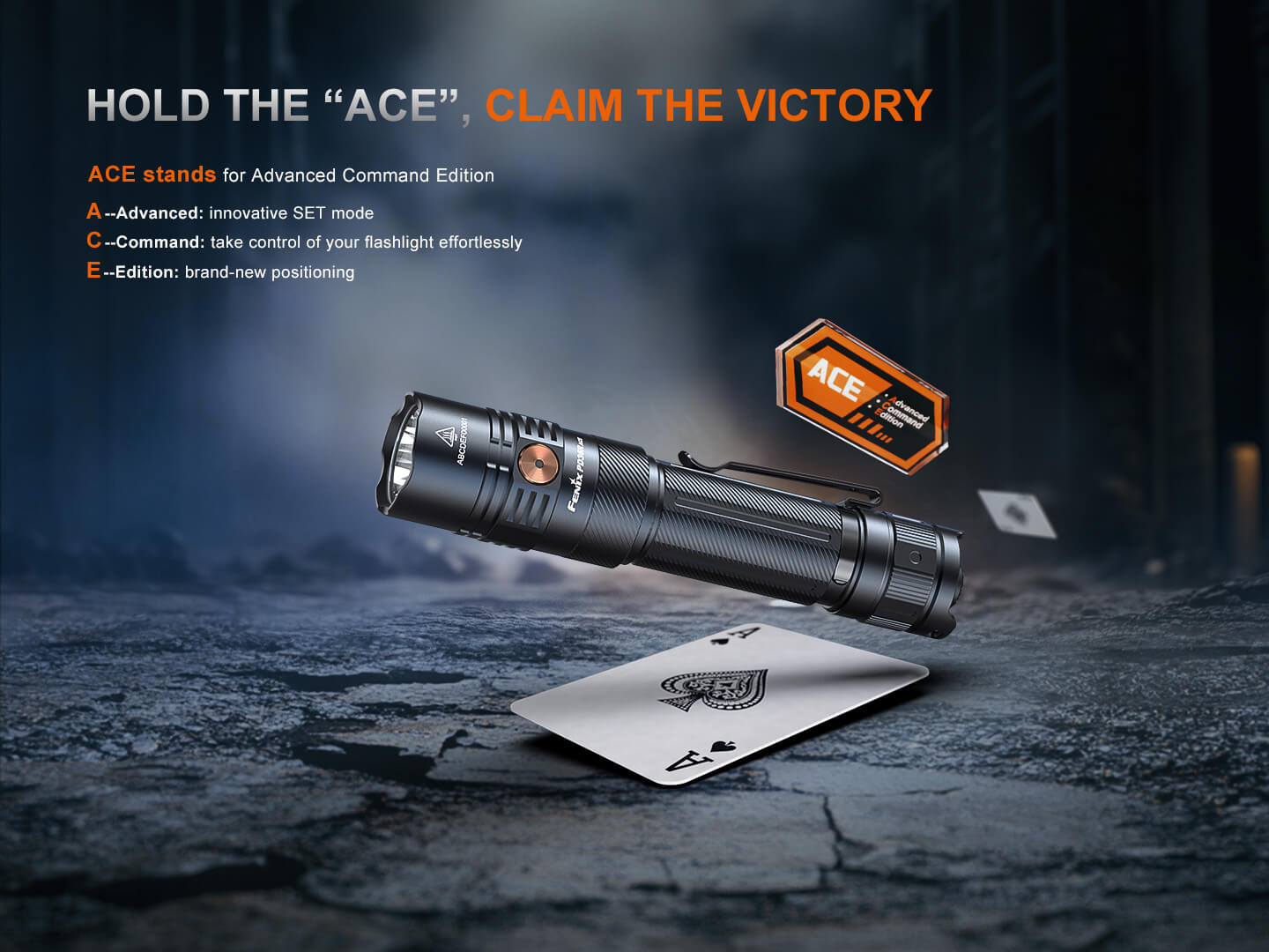 Fenix PD36R ACE 3000ルーメン SFT70 Gen2搭載 Fenix PD36R ACE | Shop Customizable Multi-Mode Flashlight - Fenix