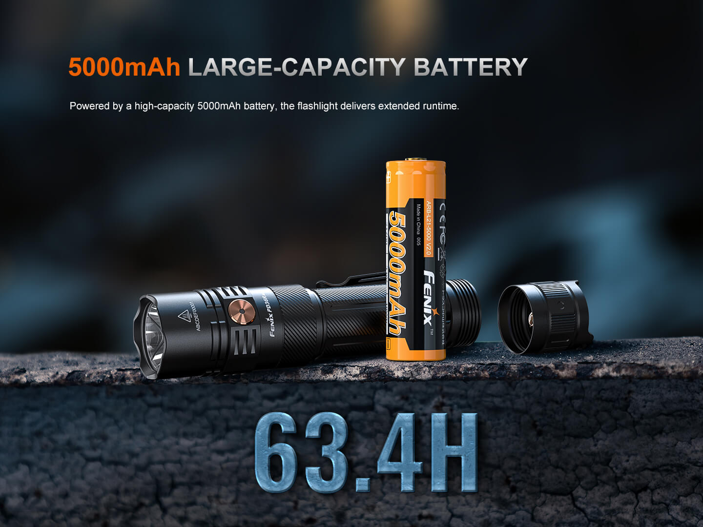 Fenix PD36R ACE 3000ルーメン SFT70 Gen2搭載 Fenix PD36R ACE | Shop Customizable Multi-Mode Flashlight - Fenix