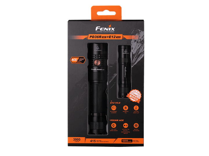 Fenix PD36R ACE Customizable Multi-Mode Flashlight - Fenix Store