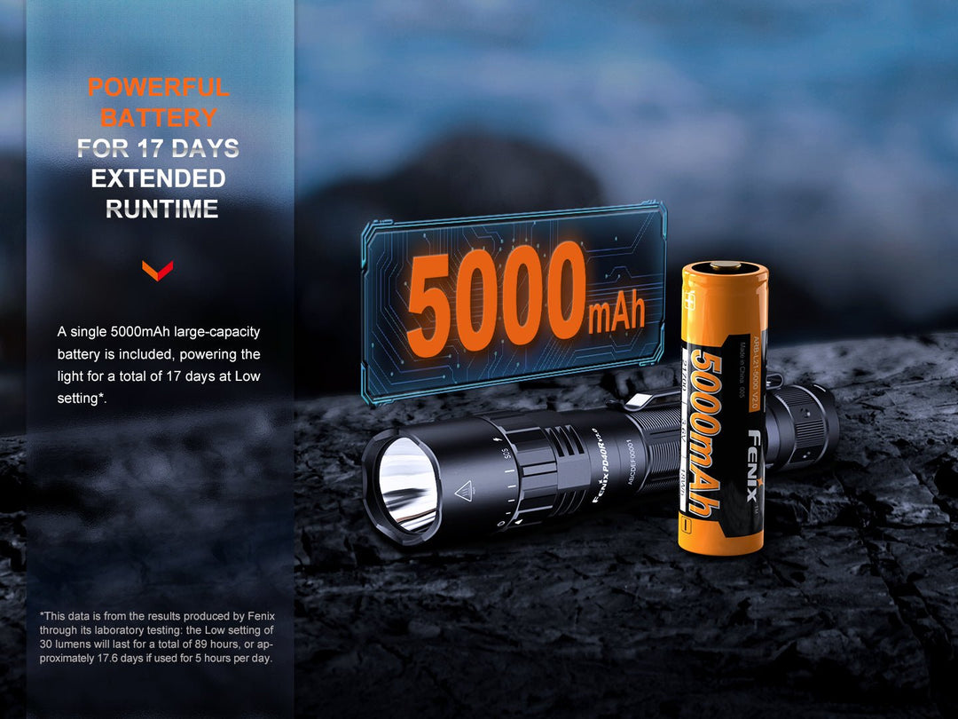 Fenix PD40R V3 Rechargeable Flashlight - Fenix Store