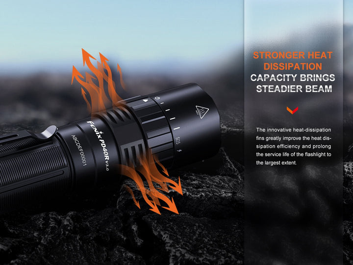 Fenix PD40R V3 Rechargeable Flashlight - Fenix Store