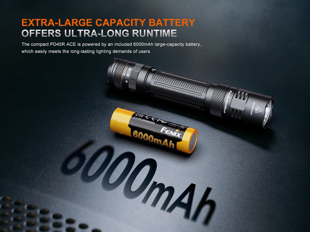 Fenix PD45R ACE Multi-Mode Tactical Flashlight - Fenix Store