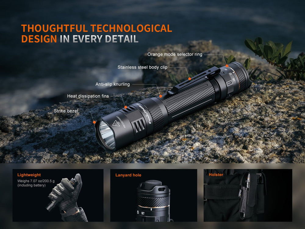 Fenix PD45R ACE Multi-Mode Tactical Flashlight - Fenix Store