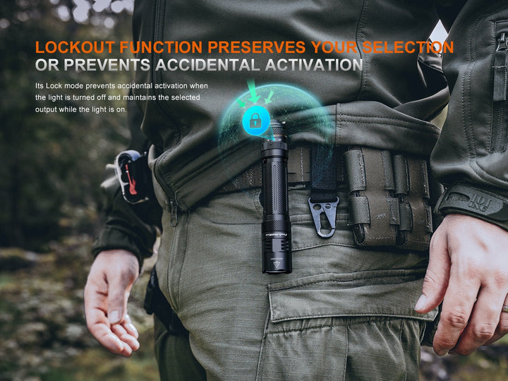 Fenix PD45R ACE Multi-Mode Tactical Flashlight - Fenix Store