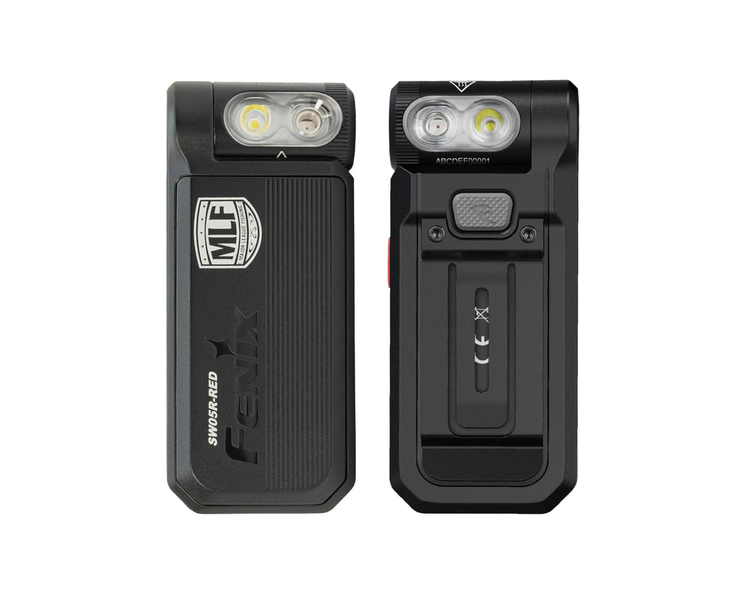 Fenix SW05R Multipurpose Clip-On Light with Red or UV Output - Fenix Store