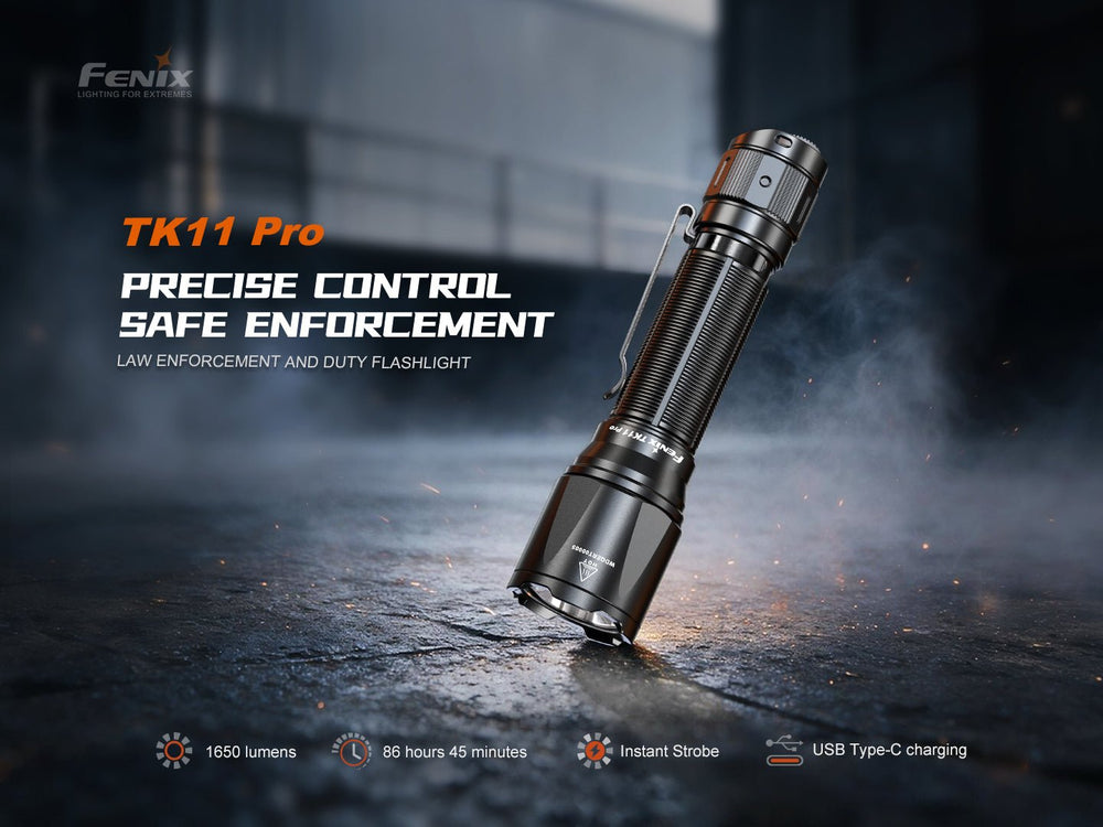 Fenix TK11 Pro Duty Flashlight - 1650 Lumens - Fenix Store