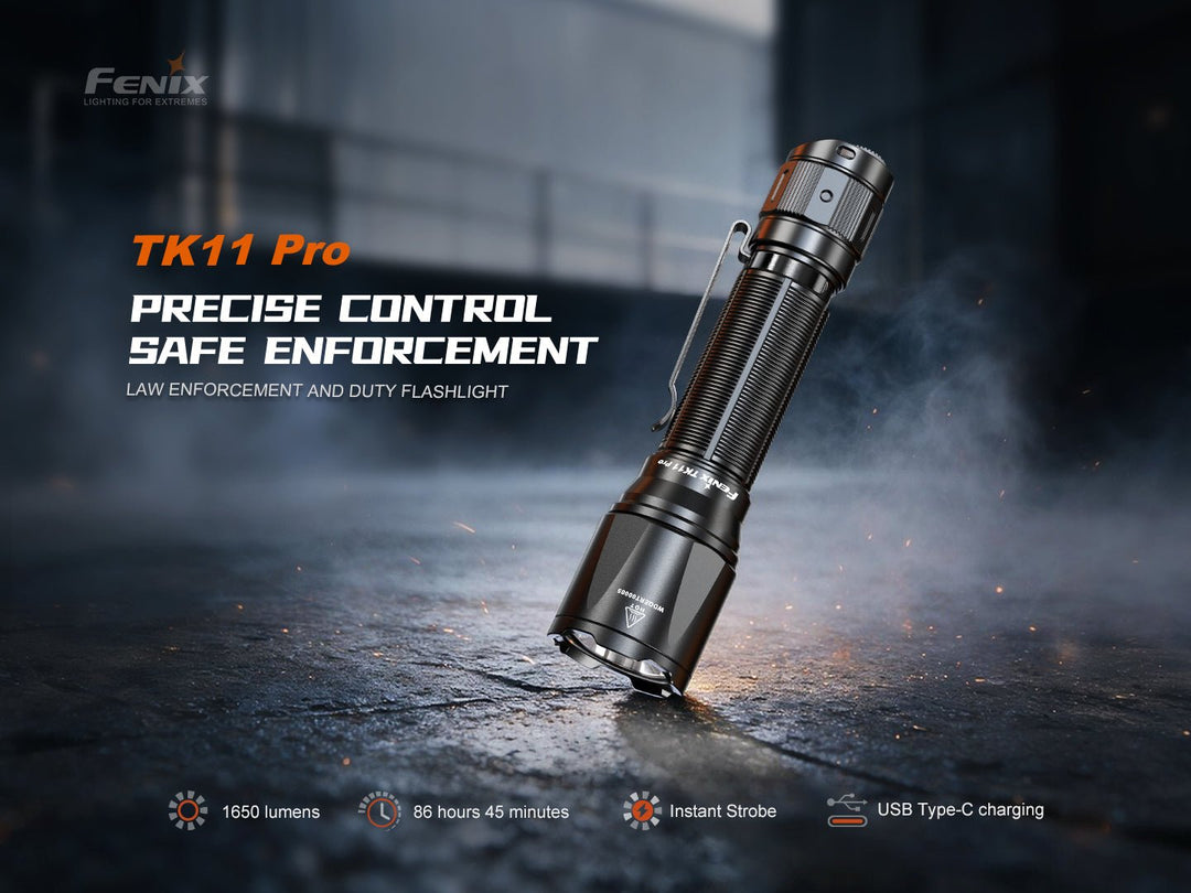 Fenix TK11 Pro Duty Flashlight - 1650 Lumens - Fenix Store