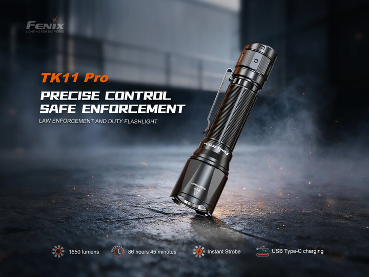 Fenix TK11 Pro Duty Flashlight - 1650 Lumens - Fenix Store