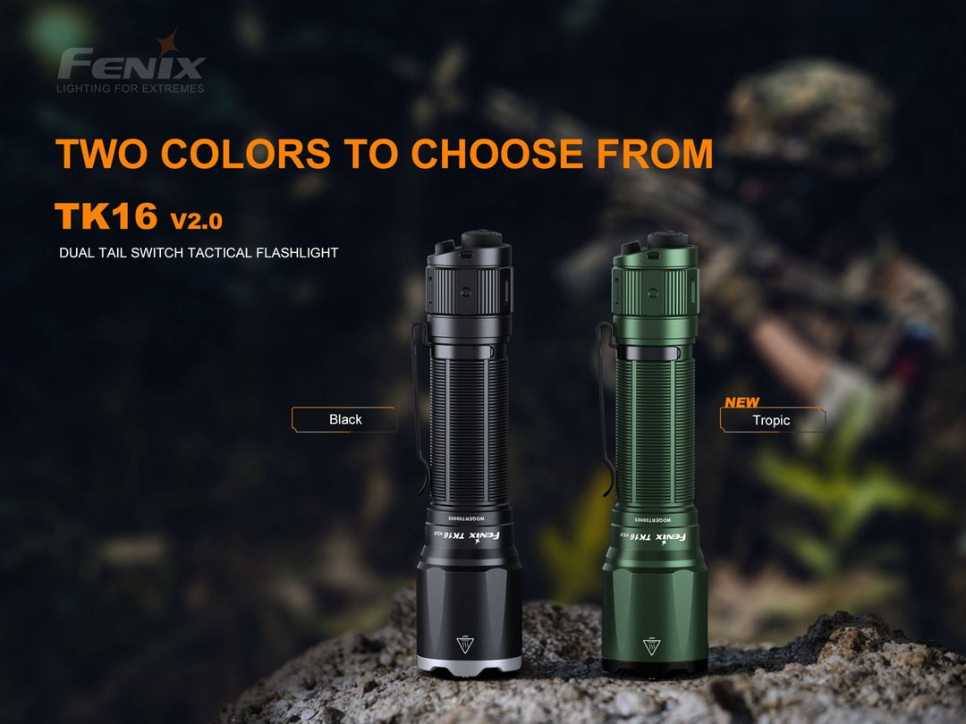 Fenix TK16 V2.0 Tactical Flashlight - 3100 Lumens - Fenix Store